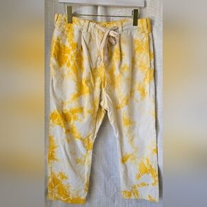 Seeker Paddington Corduroy Pant/ Mustard Tie Dye/xs